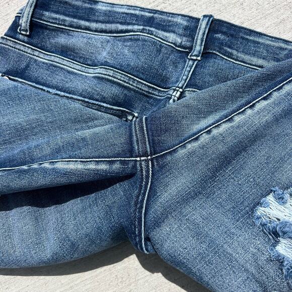 Judy Blue Los Angeles Charleston Distressed High Waist Boyfriend Fit Jeans 22W - Picture 5 of 5